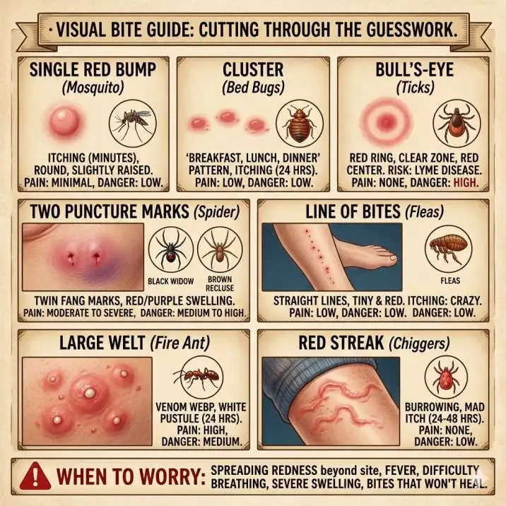 Bug Bite Identification Pictures And Symptoms To Spot What Bit You